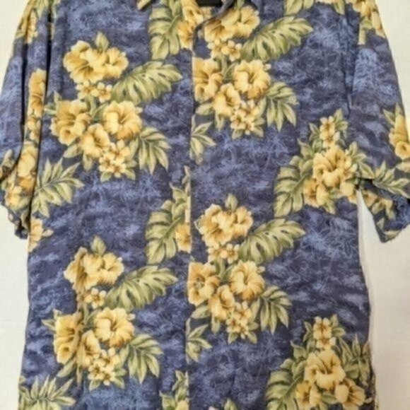 Pierre Cardin Shirt Hawaiian - Picture 2 of 5
